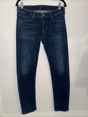 NWOT Citizens Of Humanity dark wash skinny mid rise jeans